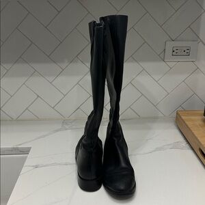 Cole Haan Black Knee-High Boots